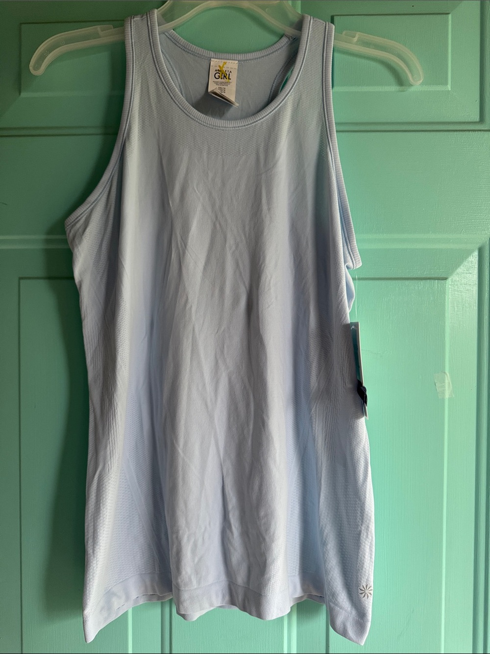 Athleta Light Blue Girls Tank Top